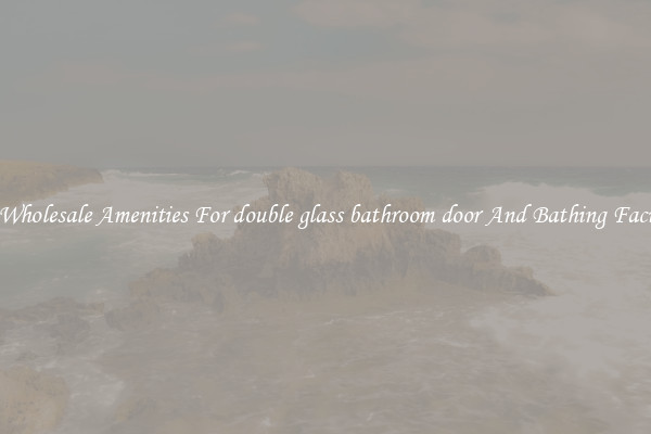 Buy Wholesale Amenities For double glass bathroom door And Bathing Facilities