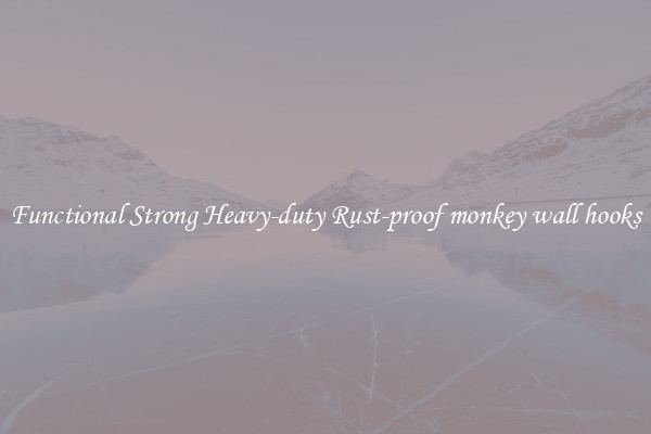 Functional Strong Heavy-duty Rust-proof monkey wall hooks