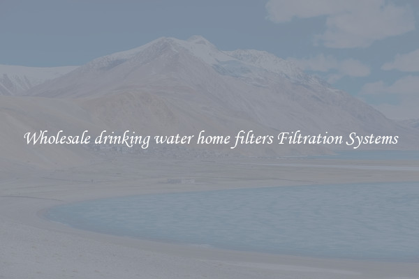 Wholesale drinking water home filters Filtration Systems